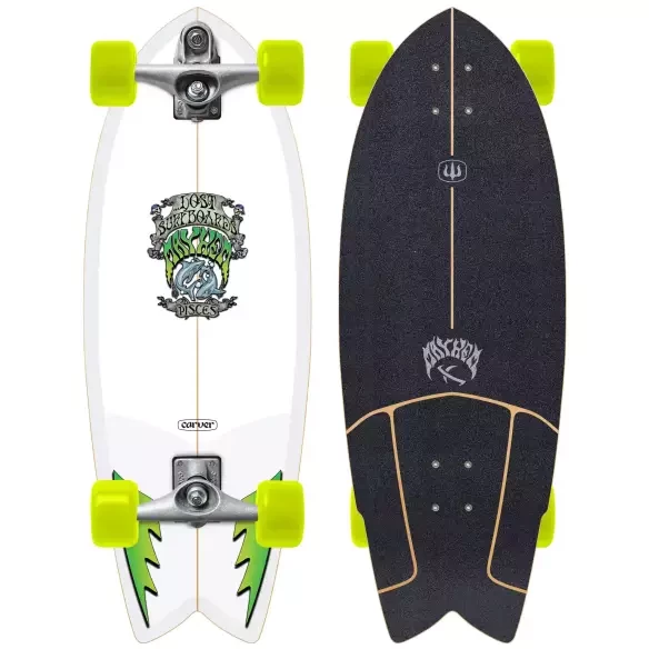 Prancha de surfskate Carver Lost Pisces 29'' C7