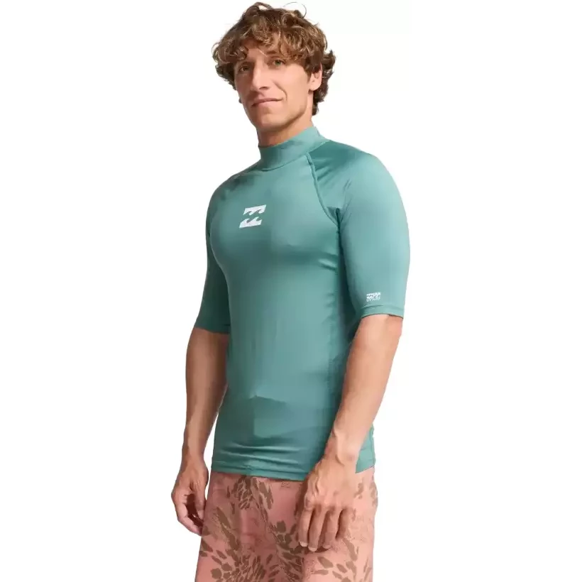 Licra Billabong Waves All Day SS Sea Green