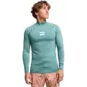 Billabong Rash guard Waves All Day LS Sea Green