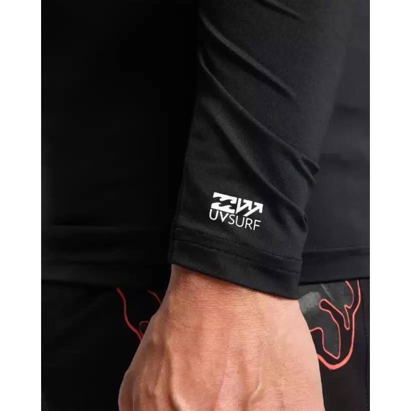Lycra Billabong Waves All Day LS Black