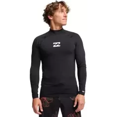 Billabong Rash guard Waves All Day LS Black