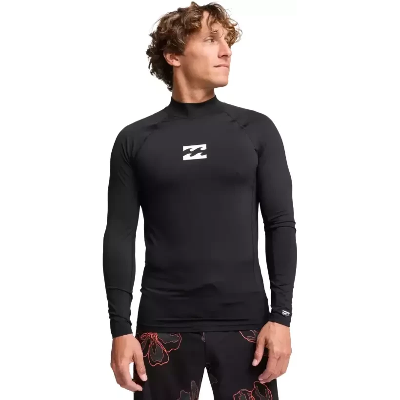 Licra Billabong Waves All Day LS Black