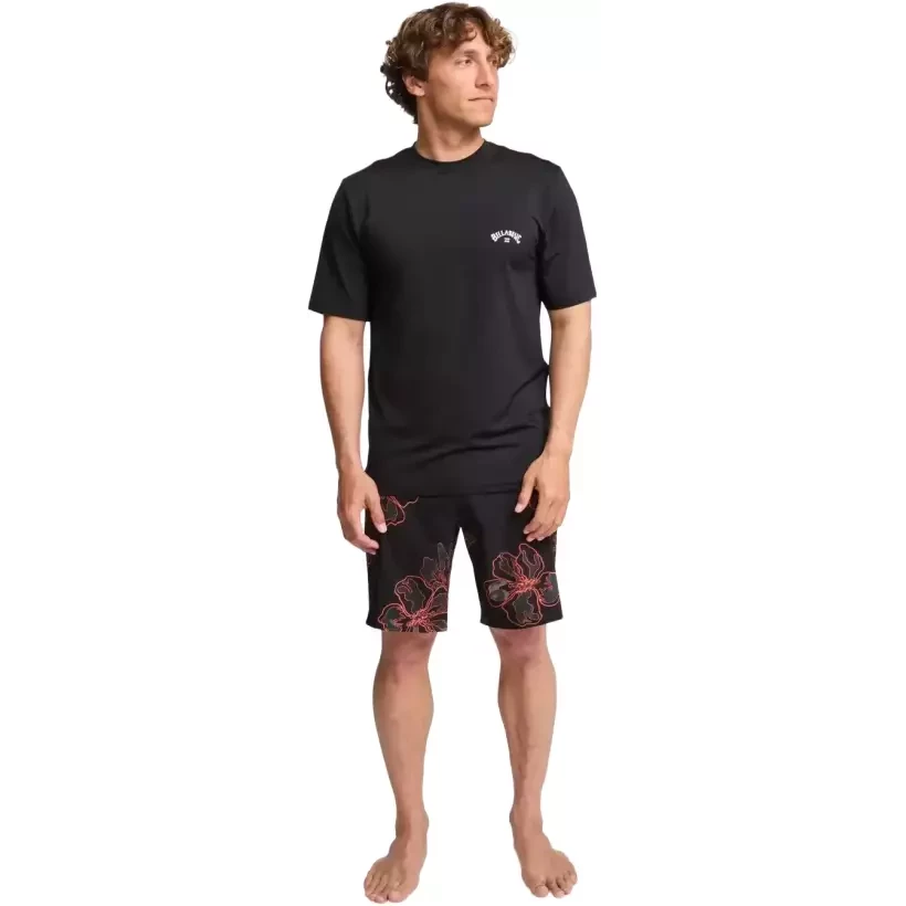 Billabong Arch Wave SS Zwart UV-T-shirt