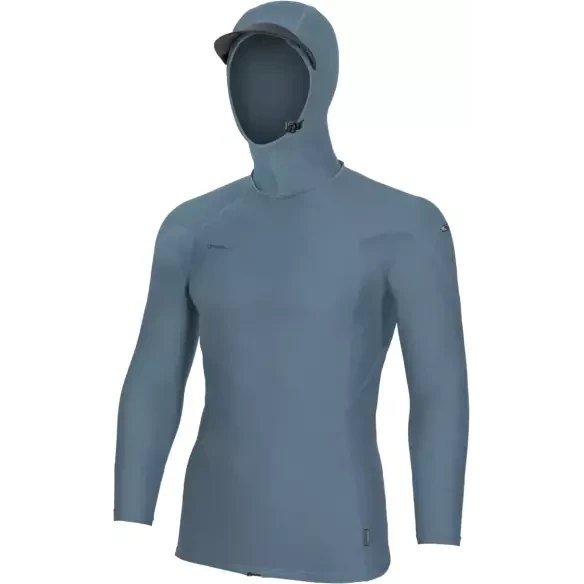 Lycra de surf con capucha O´Neill Hyperfreak Skins O´Zone LS Blue Fusion