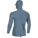 O´Neill Hyperfreak Skins O´Zone LS Blue Fusion Surf Rashguard con cappuccio
