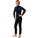 Rip Curl Trad Back Zip 3/2mm Kinderwetsuit Blauw