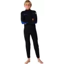 Traje Rip Curl Trad Flat Lock Back Zip 3/2mm Kids Blue
