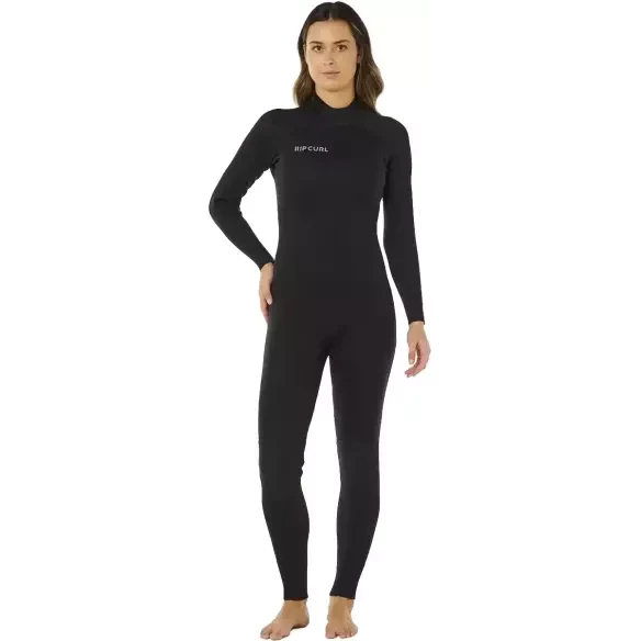 Neoprenanzug Rip Curl Trad Back Zip 3/2mm Womens Black