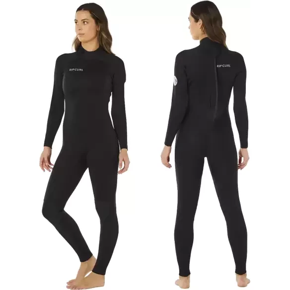 Traje de neopreno Rip Curl Trad Back Zip 3/2mm Womens Black