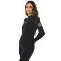 Muta in neoprene Rip Curl Trad Back Zip 3/2mm Womens Black