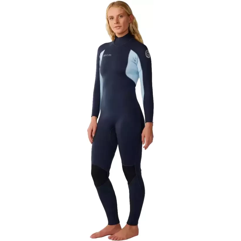 Combinaison en néoprène Rip Curl Trad Back Zip 3/2mm Womens Navy