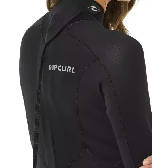 Rip Curl Trad Flat Lock Back Zip 3/2mm Damen Black Neoprenanzug