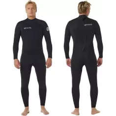Rip Curl Trad Back Zip 3/2mm Black wetsuit