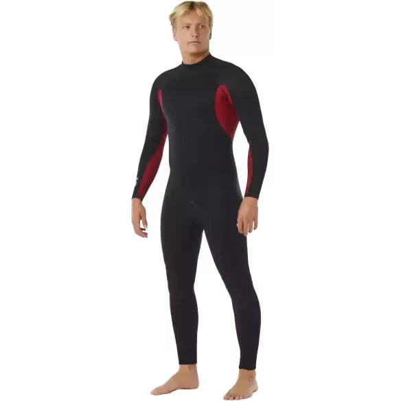 Combinaison en néoprène Rip Curl Trad Flat Lock Back Zip 3/2mm Noir