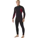 Fato de neoprene Rip Curl Trad Flat Lock Back Zip 3/2mm Blue