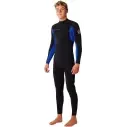 Combinaison en néoprène Rip Curl Trad Flat Lock Back Zip 3/2mm Blue