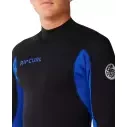 Combinaison en néoprène Rip Curl Trad Flat Lock Back Zip 3/2mm Blue