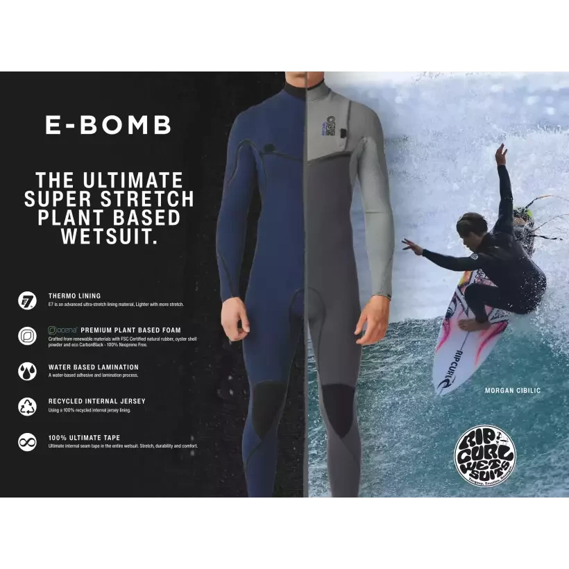 Neoprenanzug Rip Curl E-Bomb 2mm SS