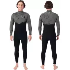 3/2mm Rip Curl E-Bomb Zip Free Wetsuit Deep Cactus
