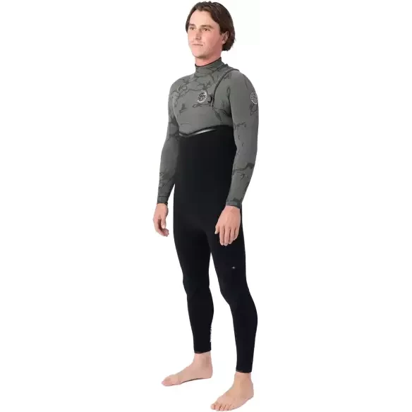Combinaison Rip Curl E-Bomb 3/2mm Zip Free Deep Cactus