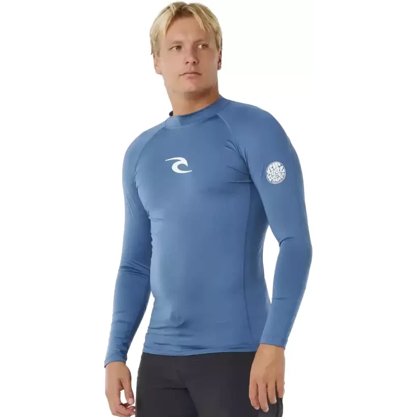 Lycra Rip Curl Waves LS Bluefin