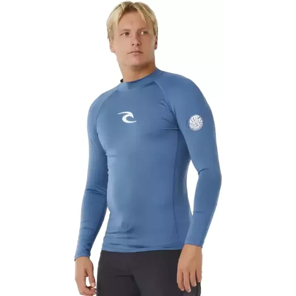 Lycra Rip Curl Waves LS Bluefin