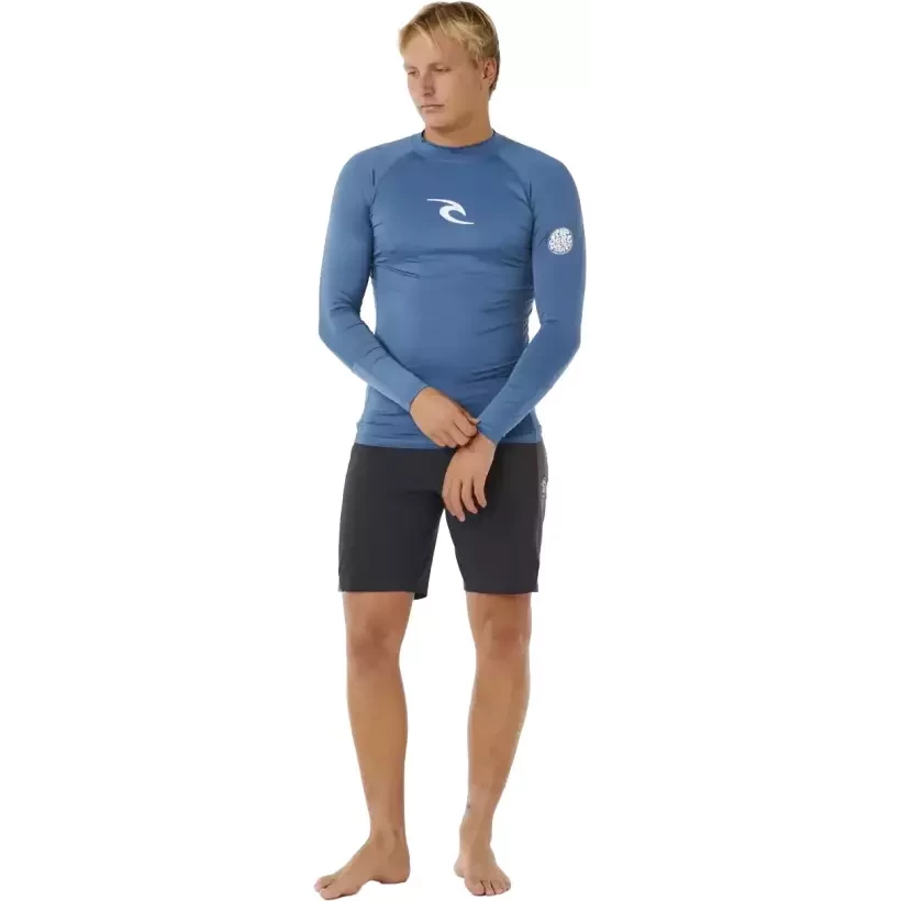 Lycra von Rip Curl Waves LS Bluefin