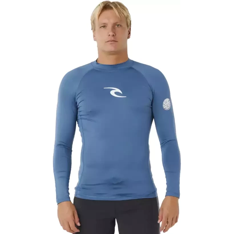 Lycra Rip Curl Waves LS Bluefin