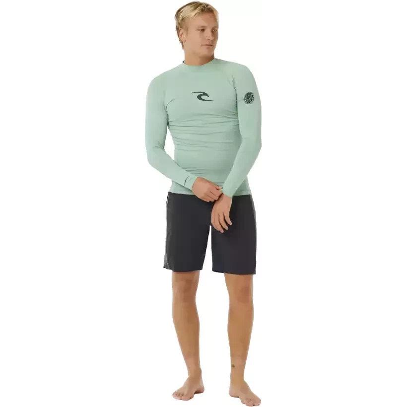 Lycra Rip Curl Waves LS Aloe