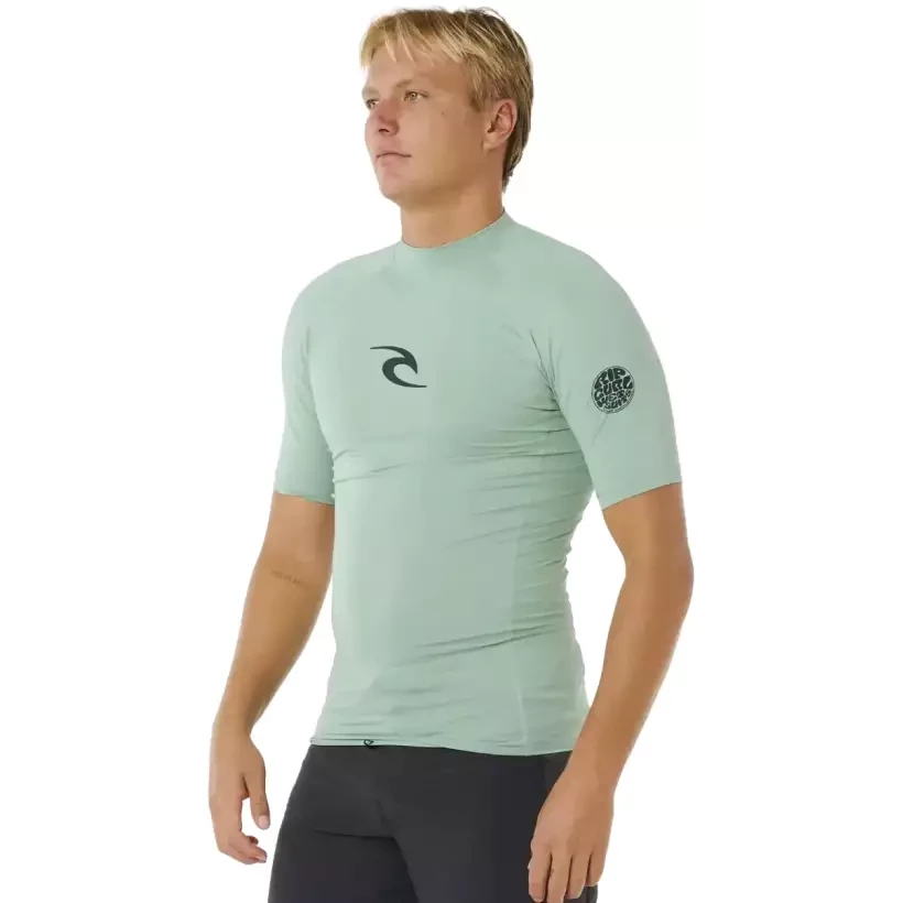 Lycra Rip Curl Waves SS Aloe
