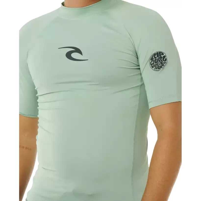Lycra Rip Curl Waves SS Aloe