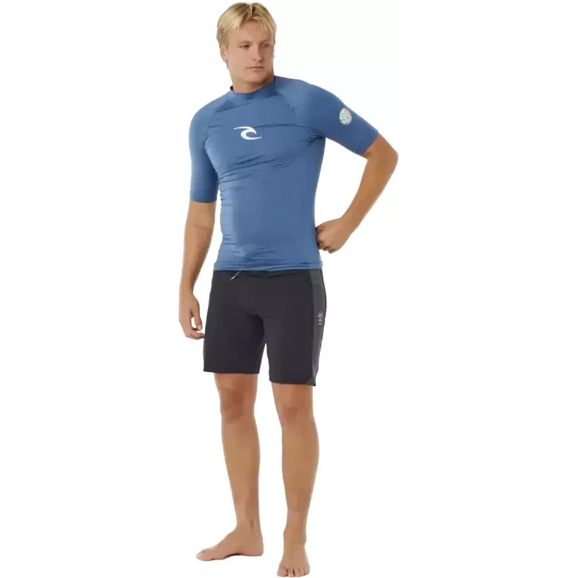 Lycra von Rip Curl Waves SS Bluefin