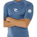 Lycra von Rip Curl Waves SS Bluefin