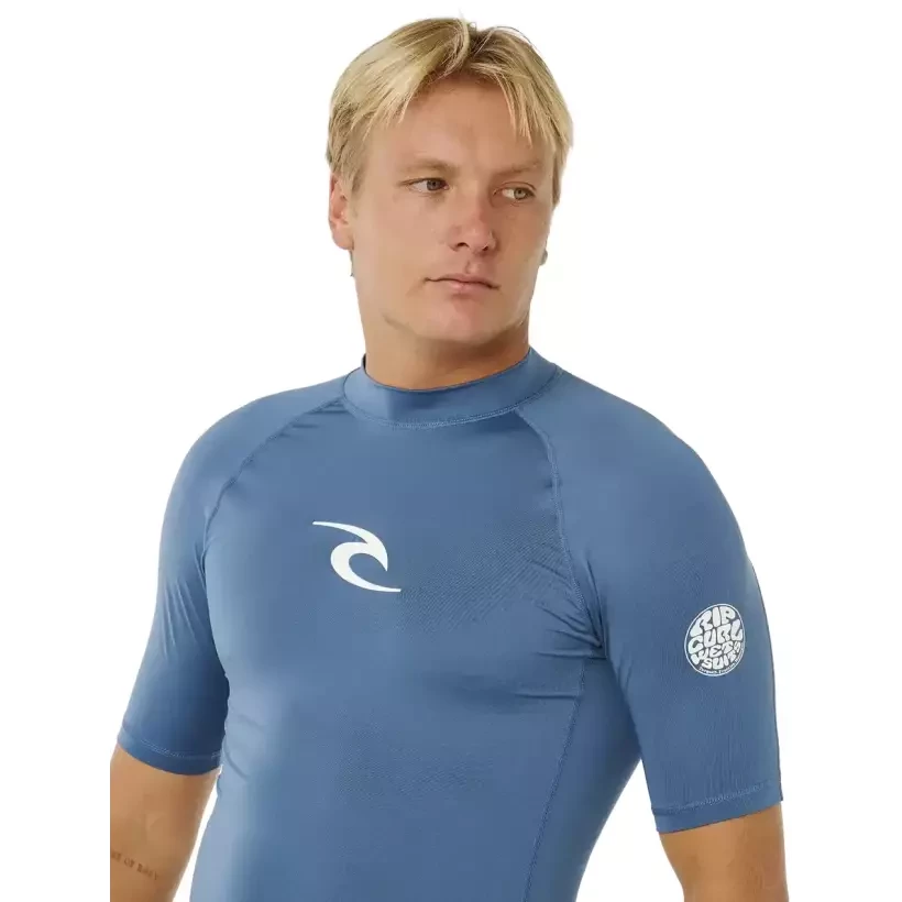 Lycra Rip Curl Waves SS Bluefin