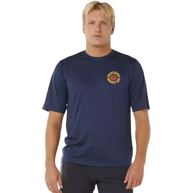 UV-shirt Rip Curl Pacific Rinse SURFLITE Donkerblauw