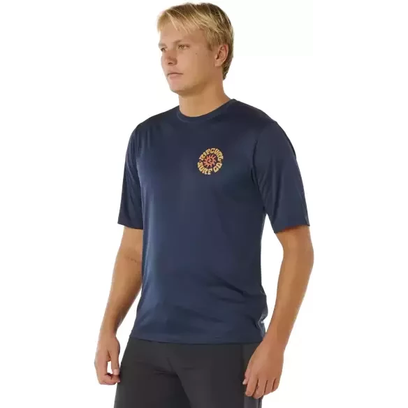 Rip Curl Pacific Rinse SURFLITE Dark Navy UV Shirt