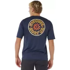 T-shirt UV Rip Curl Pacific Rinse SURFLITE Dark Navy 2