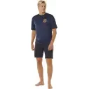 T-shirt UV Rip Curl Pacific Rinse SURFLITE Dark Navy