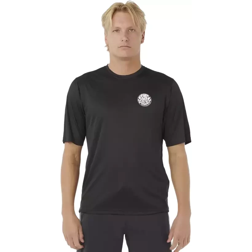 UV-Shirt Rip Curl Icons of SURFLITE UPF50 Schwarz