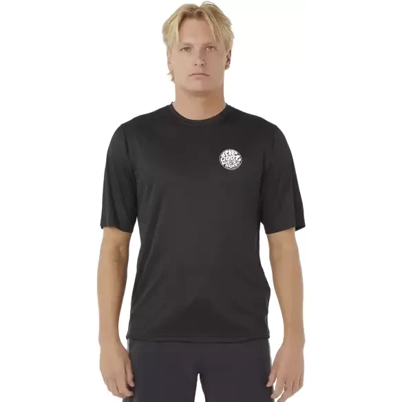 Maglietta UV Rip Curl Icons of SURFLITE UPF50 Black