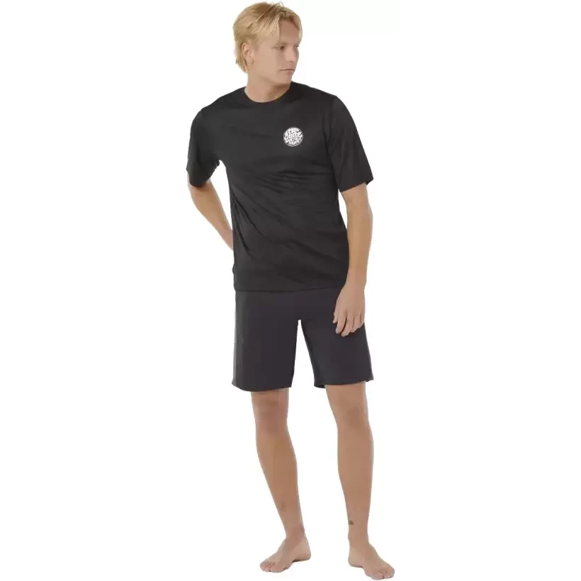 UV-Shirt Rip Curl Icons of SURFLITE UPF50 Schwarz