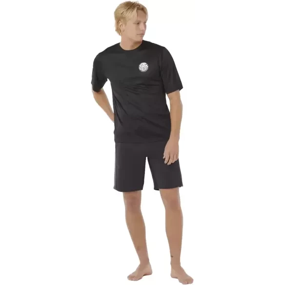 Camiseta UV Rip Curl Icons of SURFLITE UPF50 Black