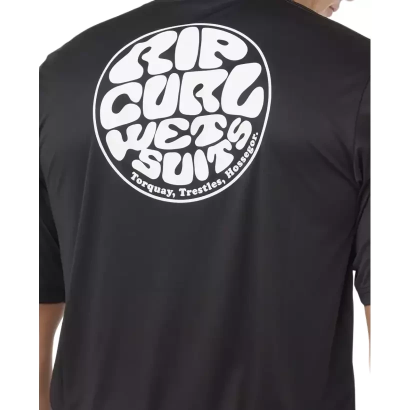 UV-Shirt Rip Curl Icons of SURFLITE UPF50 Schwarz