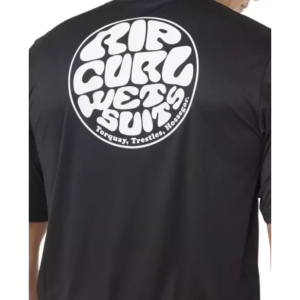 Camiseta UV Rip Curl Icons of SURFLITE UPF50 Black