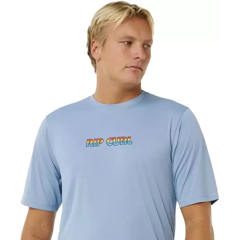 Rip Curl Icons of SURFLITE UPF50 Faded Denim UV Shirt