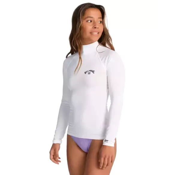 Billabong Tropic Surf LS White Lycra