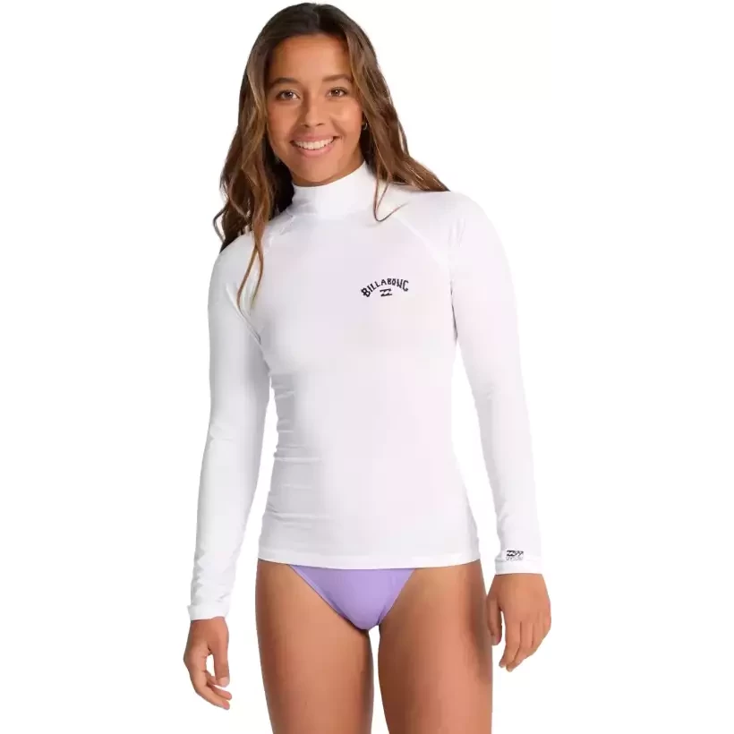 Billabong Tropic Surf LS White Lycra