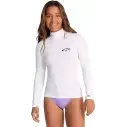 Lycra Billabong Tropic Surf LS Blanc