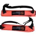Sniper Heel Strap Fin Tethers Black