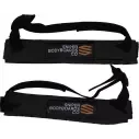 Sniper Heel Strap Fin Tethers Black